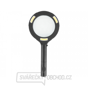 Lupa se světlem 80lm, 5x zvětšení, 3x0,5W COB LED gallery main image
