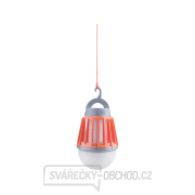 Lucerna turistická s lapačem komárů, 180lm, USB nabíjení, 3x 1W LED Náhled