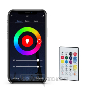 Solight Wifi Smart LED světelný pás, RGB, 5m, sada s adaptérem a dálkovým ovladačem Náhled