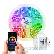 Solight Wifi Smart LED světelný pás, RGB, 5m, sada s adaptérem a dálkovým ovladačem Solight Wifi Smart LED světelný pás, RGB, 5m, sada s adaptérem a dálkovým ovladačem gallery main image