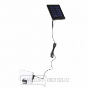 Solight LED solární osvětlení se senzorem, 11W, 1200lm, Li-on, černá náhled