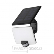 Solight LED solární osvětlení se senzorem, 11W, 1200lm, Li-on, černá gallery main image