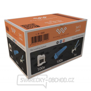 System Leveling - aplikační SET 100/100/1 - 2mm, karton System Leveling - aplikační SET 100/100/1 - 2mm, karton gallery main image