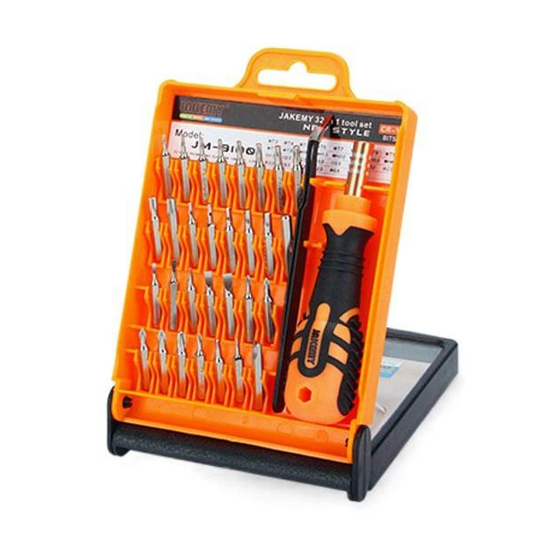 JAKEMY Precizní šroubovák se sadou vyměnitelných bitů a pinzeta JM-8100 8900000JM8100