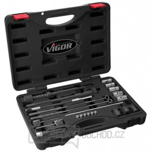 Sada přípravků pro čištění otvorů pro vstřikovače VIGOR V4941 Sada přípravků pro čištění otvorů pro vstřikovače VIGOR V4941 gallery main image