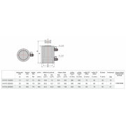 Univerzální hydraulický válec dvojčinný HHYG-20250S Náhled