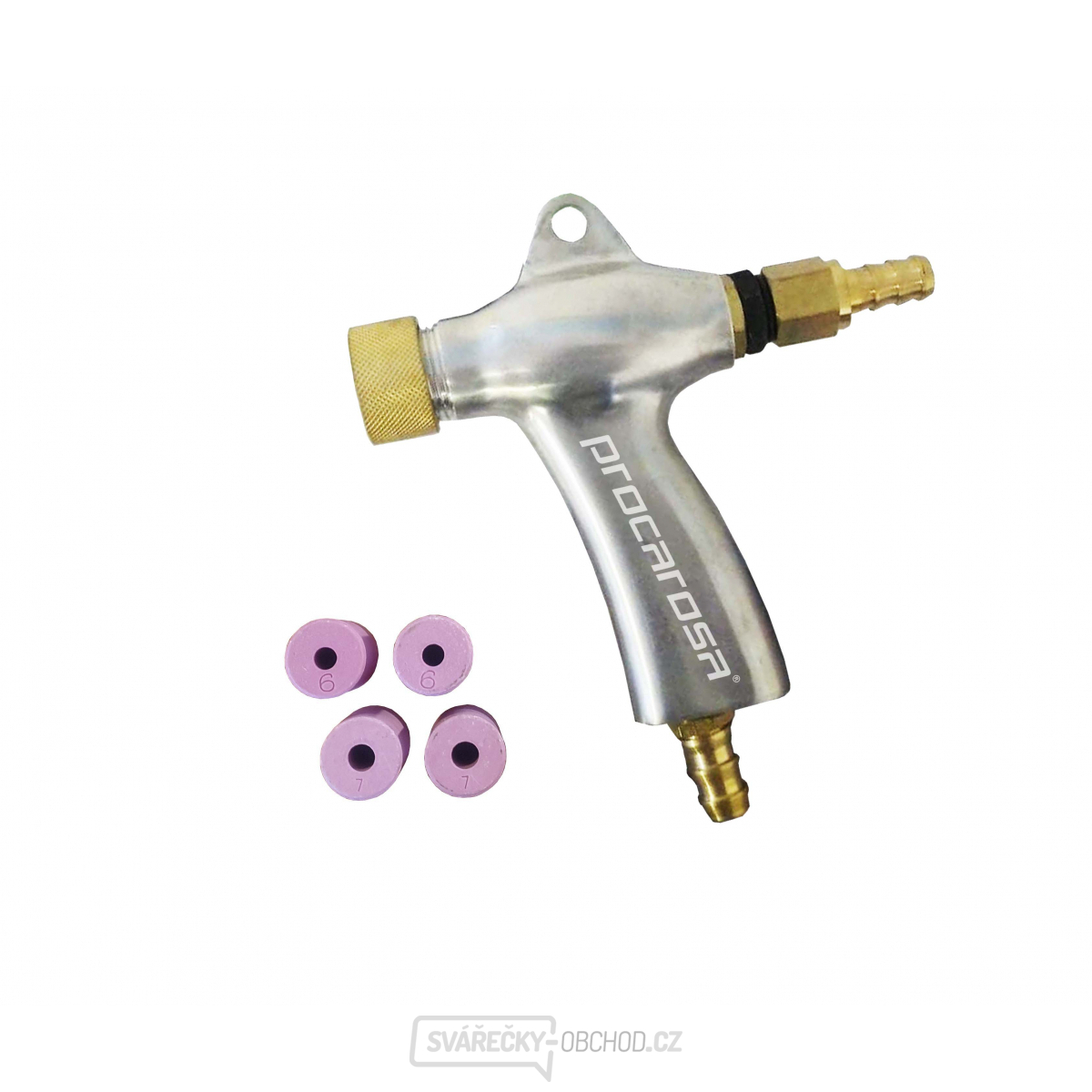 Pískovací pistole včetně trysek k pískovacímu boxu Procarosa PROFI420, PROFI990 a PROFI1200 Typ boxu: 420