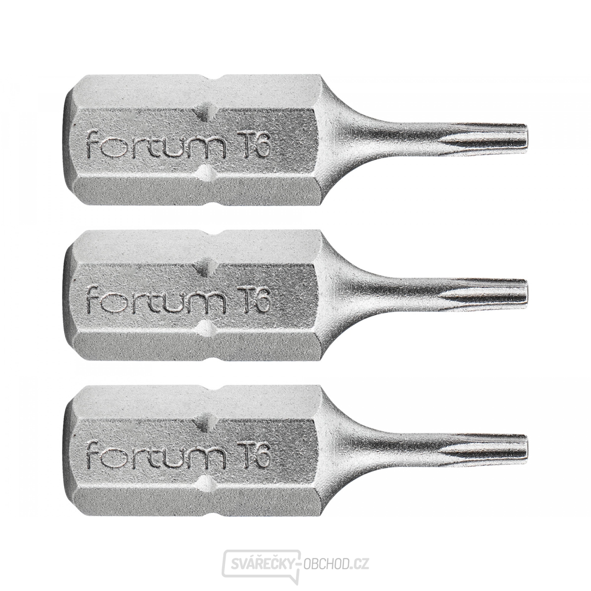Hrot TORX, sada 3ks, T 6x25mm, S2