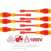 Elektrikářské šroubováky maticové, sada 7ks, industrial, 50BV30 gallery main image