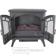 Krb elektrický s plápolajícím ohněm LED a topením, 1800W náhled