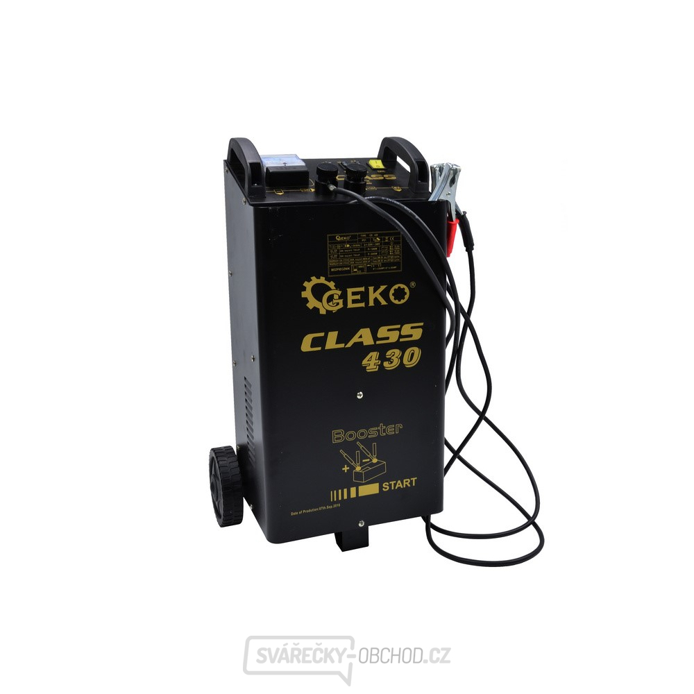 Nabíječka autobaterií - startovací zdroj, 12V a 24V - Class 430