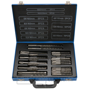 Sada dvoubřitých vrtáků SDS-plus JL-S52 Sada dvoubřitých vrtáků SDS-plus JL-S52 gallery main image