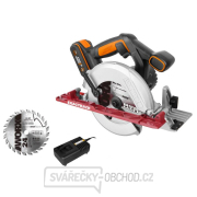 WX530 - Aku okružní pila 20V, 165mm, 1x2.0Ah - Powershare Náhled