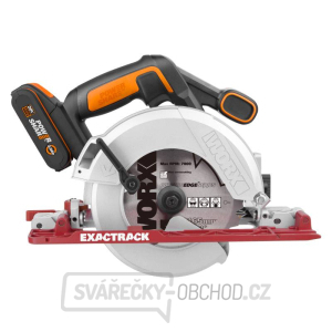 WX530 - Aku okružní pila 20V, 165mm, 1x2.0Ah - Powershare gallery main image