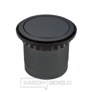 Solight prodlužovací přívod, 4 zásuvky, černý, 1,5m, výsuvný blok zásuvek, kruhový tvar Náhled