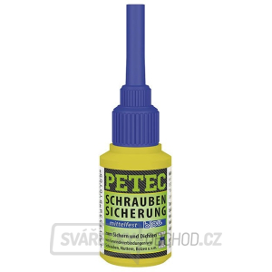 Přípravek pro fixaci šroubů - střední pevnost - PETEC Schraubensicherung Mittelfest 10 g Přípravek pro fixaci šroubů - střední pevnost - PETEC Schraubensicherung Mittelfest 10 g gallery main image