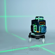 Solight laserová vodováha 12 linií, 360°, zelený laser Náhled