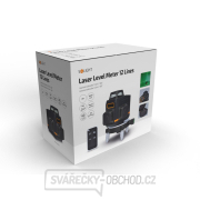Solight laserová vodováha 12 linií, 360°, zelený laser náhled