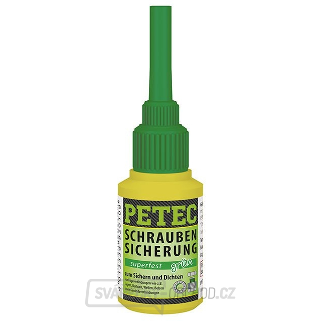 Přípravek pro fixaci šroubů - super pevnost - PETEC Schraubensicherung Superfest 10 g