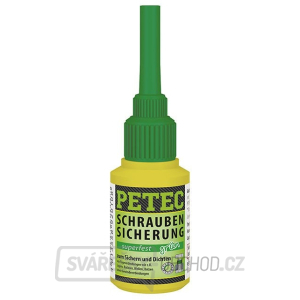 Přípravek pro fixaci šroubů - super pevnost - PETEC Schraubensicherung Superfest 10 g Přípravek pro fixaci šroubů - super pevnost - PETEC Schraubensicherung Superfest 10 g gallery main image