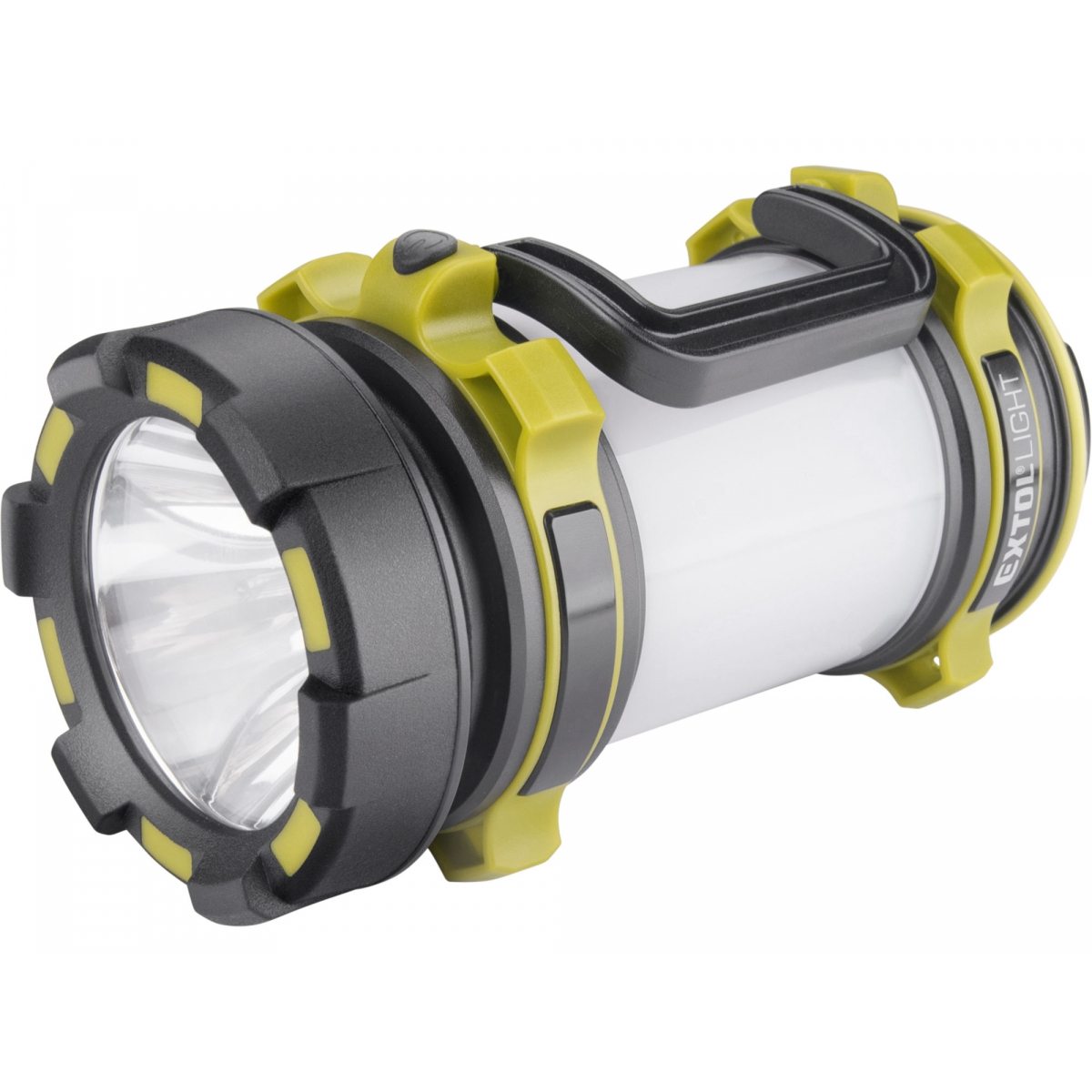 EXTOL LIGHT Svítilna 350lm, Cree XPG2 LED, 360° osvětlení, USB nabíjení s powerbankou, CREE XPG2 R5 LED + 40x LED