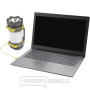 Svítilna 350lm, Cree XPG2 LED, 360° osvětlení, USB nabíjení s powerbankou, CREE XPG2 R5 LED + 40x LED náhled