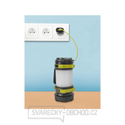 Svítilna 350lm, Cree XPG2 LED, 360° osvětlení, USB nabíjení s powerbankou, CREE XPG2 R5 LED + 40x LED náhled