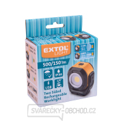 Reflektor oboustranný, 500lm, USB nabíjení náhled