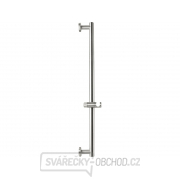 Tyč s posuvným držákem sprchy, celokovová, 71cm, nerez gallery main image