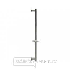 Tyč s posuvným držákem sprchy, celokovová, 71cm, nerez Tyč s posuvným držákem sprchy, celokovová, 71cm, nerez gallery main image