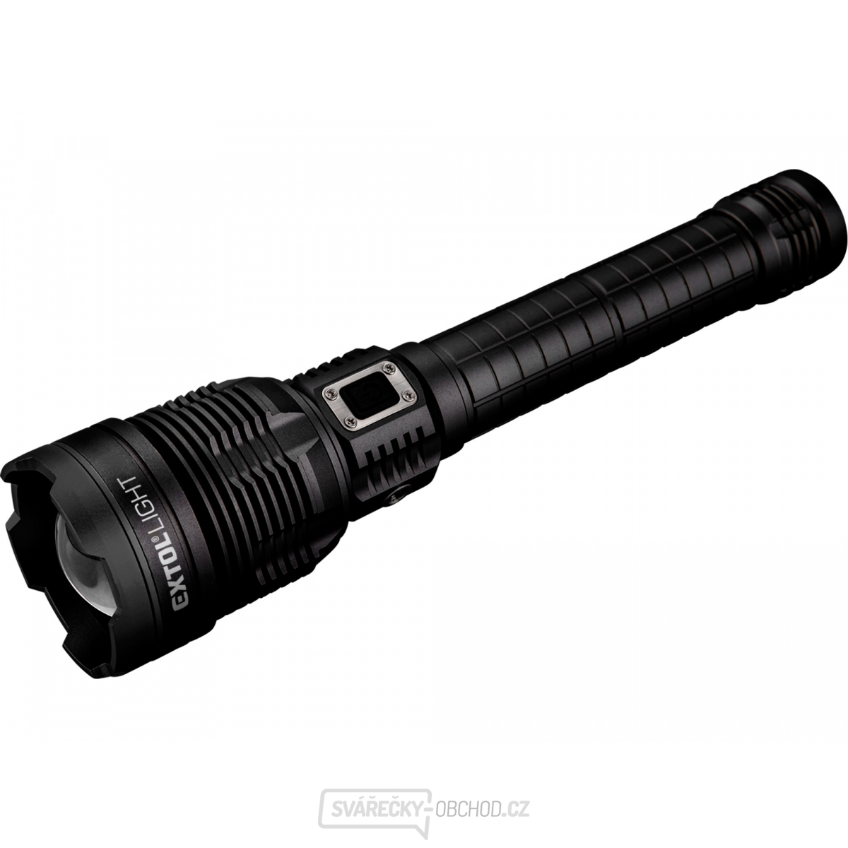 Svítilna 8000lm, zoom, USB nabíjení s powerbankou, 60W COB LED