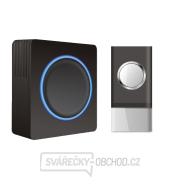 Solight bezdrátový zvonek, do zásuvky, 120m, černý Solight bezdrátový zvonek, do zásuvky, 120m, černý gallery main image