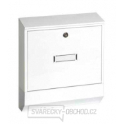 MARS - schránka na dopisy pozinkovaný plech 6301 - bílá MARS - schránka na dopisy pozinkovaný plech 6301 - bílá gallery main image
