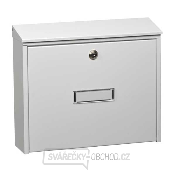 MARS - schránka na dopisy pozinkovaný plech 6305 - bílá