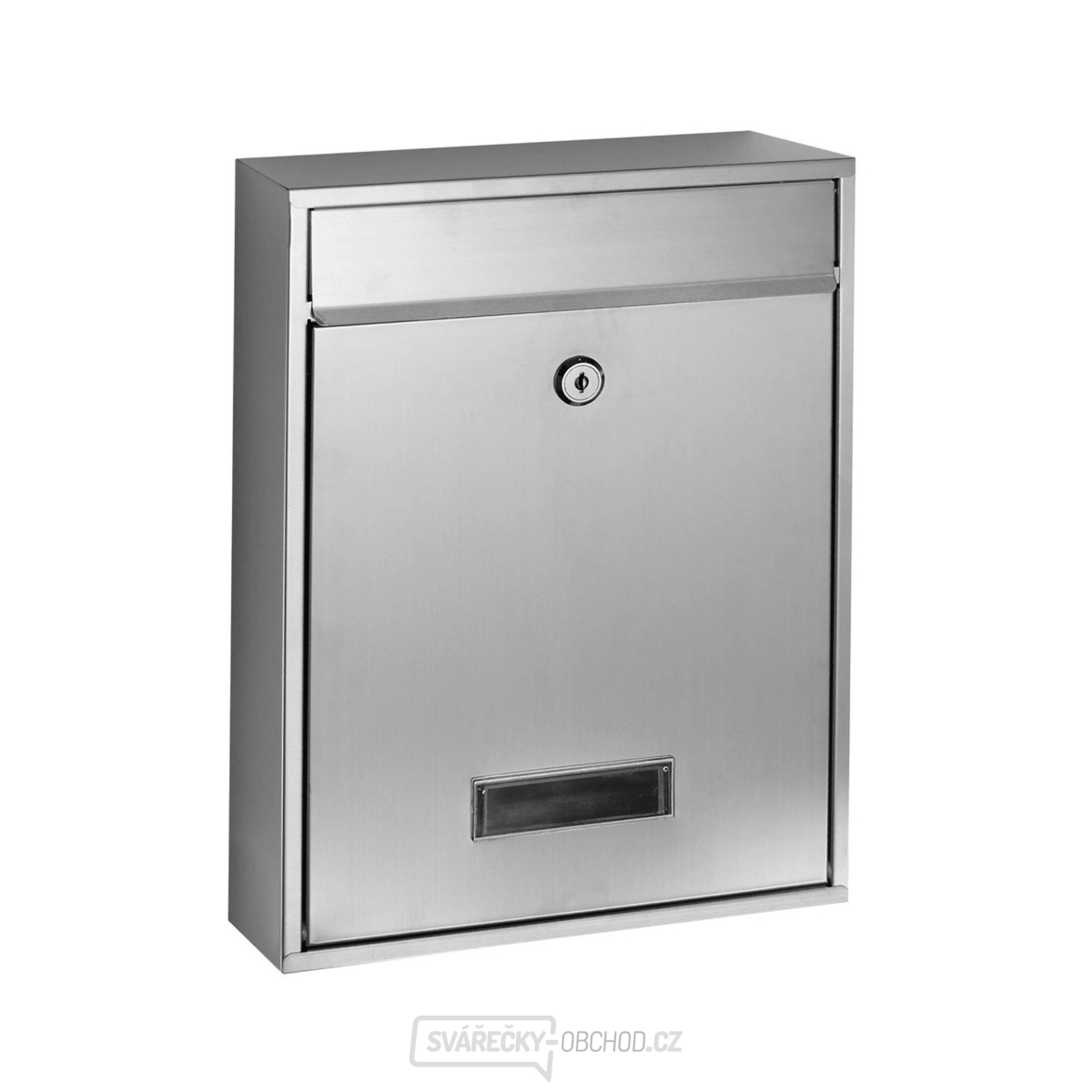 MARS - schránka na noviny pozinkovaný plech 6306 - nerez