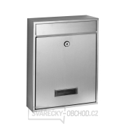 MARS - schránka na noviny pozinkovaný plech 6306 - nerez MARS - schránka na noviny pozinkovaný plech 6306 - nerez gallery main image