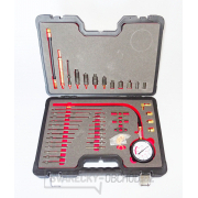 Kompresiometr - tester komprese pro benzínové i dieselové motory - QUATROS QS30101 gallery main image