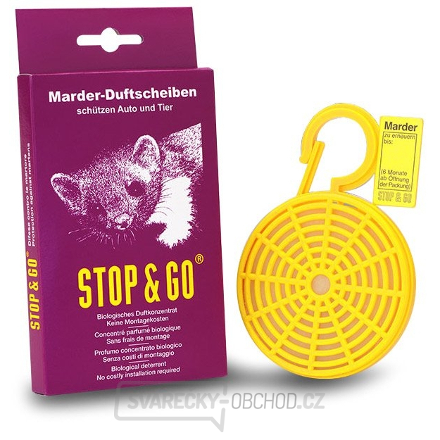 STOP & GO Odpuzovač kun (závěsný kotouček)