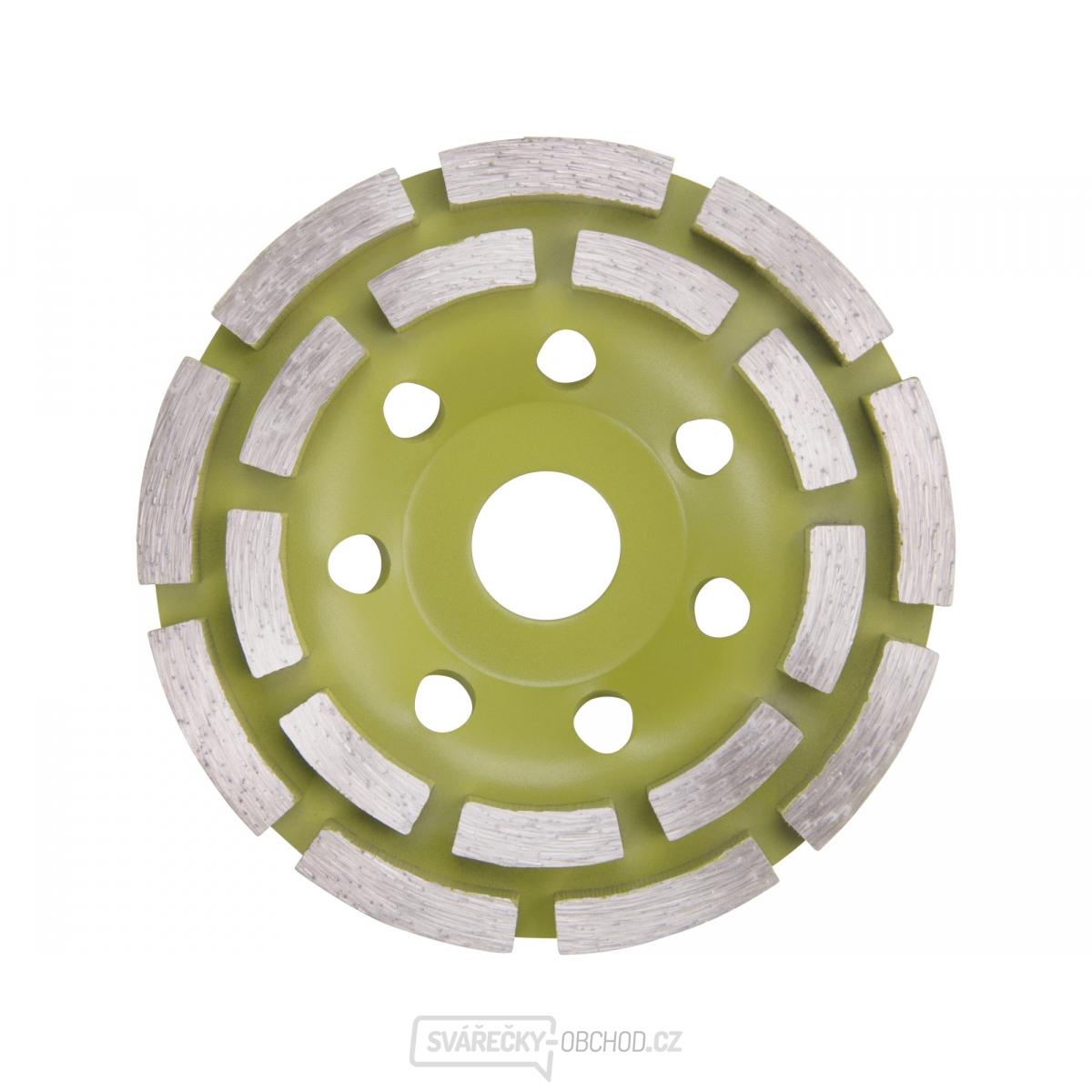 Kotouč diamantový brusný dvouřadý, O 115x22,2mm