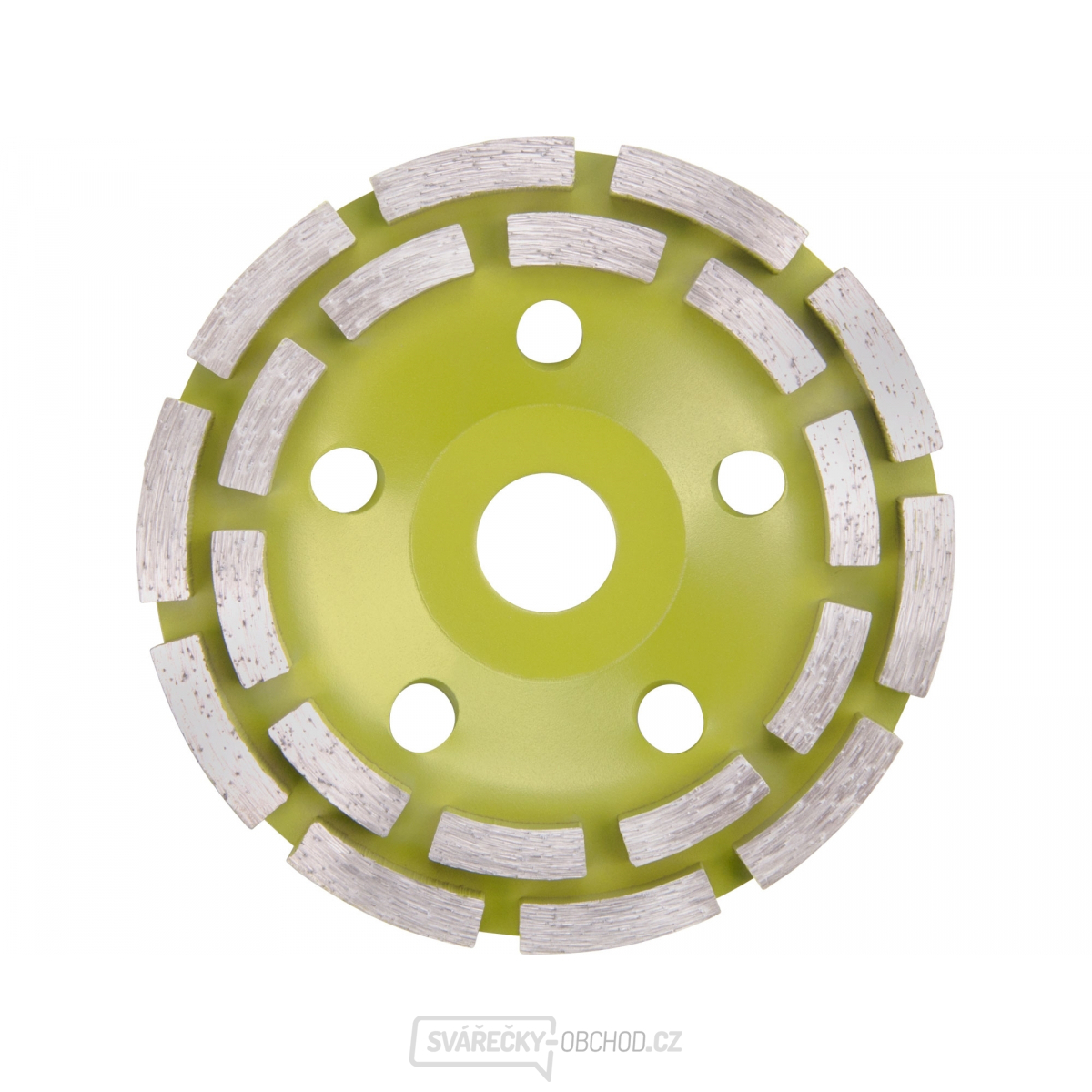 Kotouč diamantový brusný dvouřadý, O 125x22,2mm