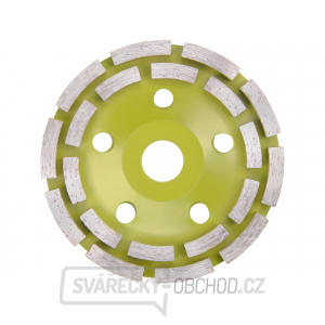 Kotouč diamantový brusný dvouřadý, O 125x22,2mm Kotouč diamantový brusný dvouřadý, O 125x22,2mm gallery main image