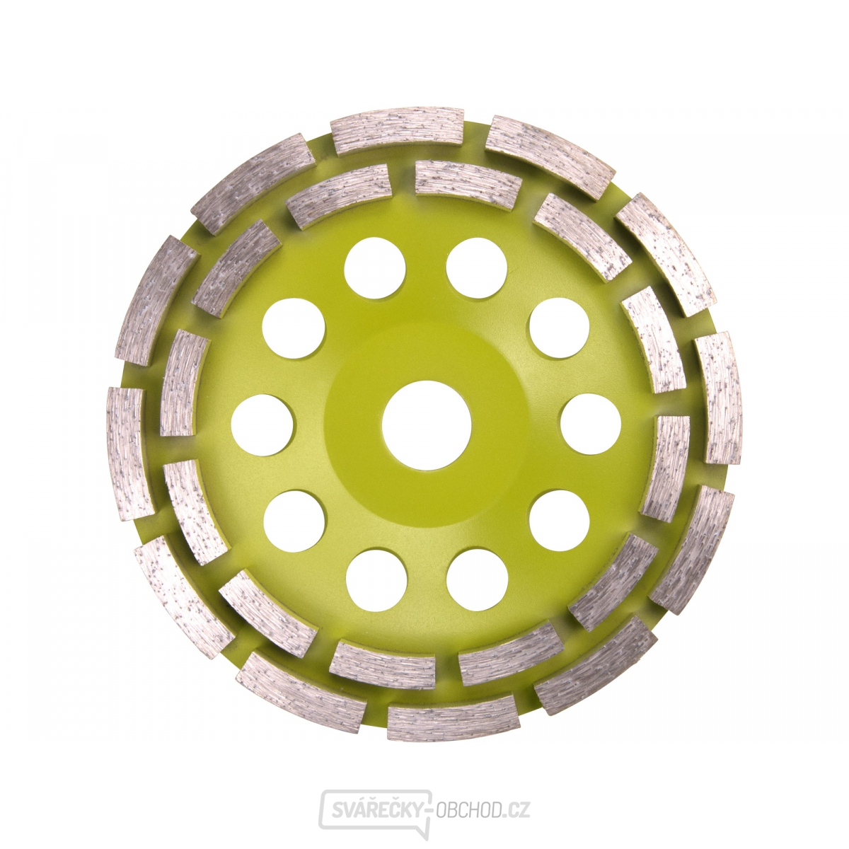 Kotouč diamantový brusný dvouřadý, O 150x22,2mm