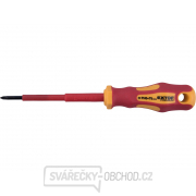 šroubovák elektrikářský, PH0x75mm, VDE, CrV šroubovák elektrikářský, PH0x75mm, VDE, CrV gallery main image