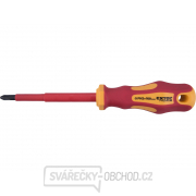 šroubovák elektrikářský, PH2x100mm, VDE, CrV šroubovák elektrikářský, PH2x100mm, VDE, CrV gallery main image