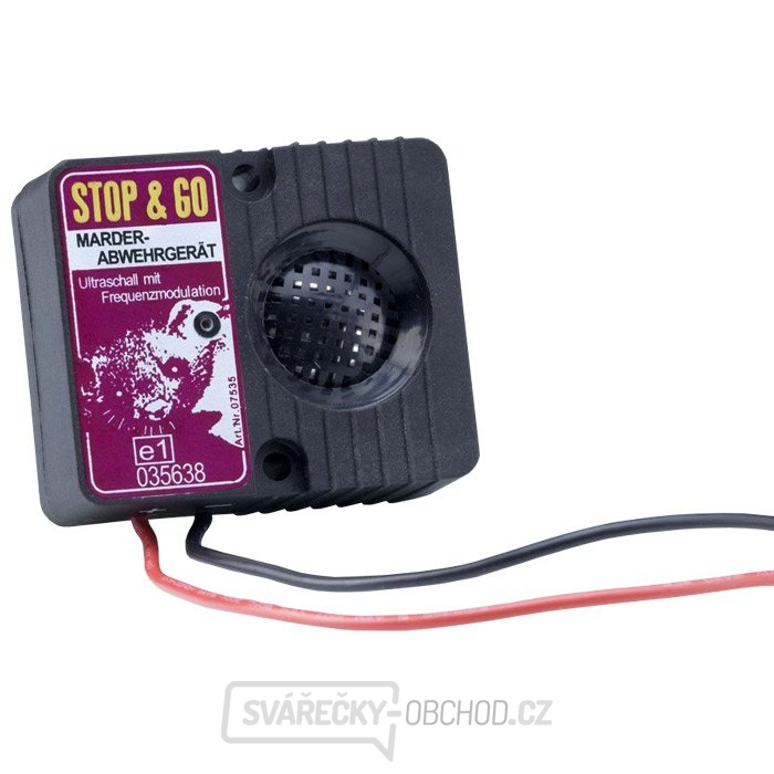 STOP & GO Ultrazvukový odpuzovač kun