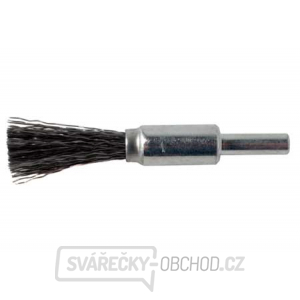 Kartáč koncový 24, vlnitý drát S 0,30, stopka Kartáč koncový 24, vlnitý drát S 0,30, stopka gallery main image