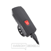 Světlo bílé na kolo 350lm, USB nabíjení, klakson, 5W LED náhled