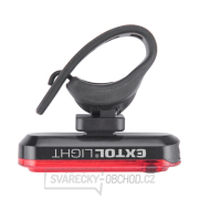 Světlo červené na kolo 30lm, USB nabíjení Náhled