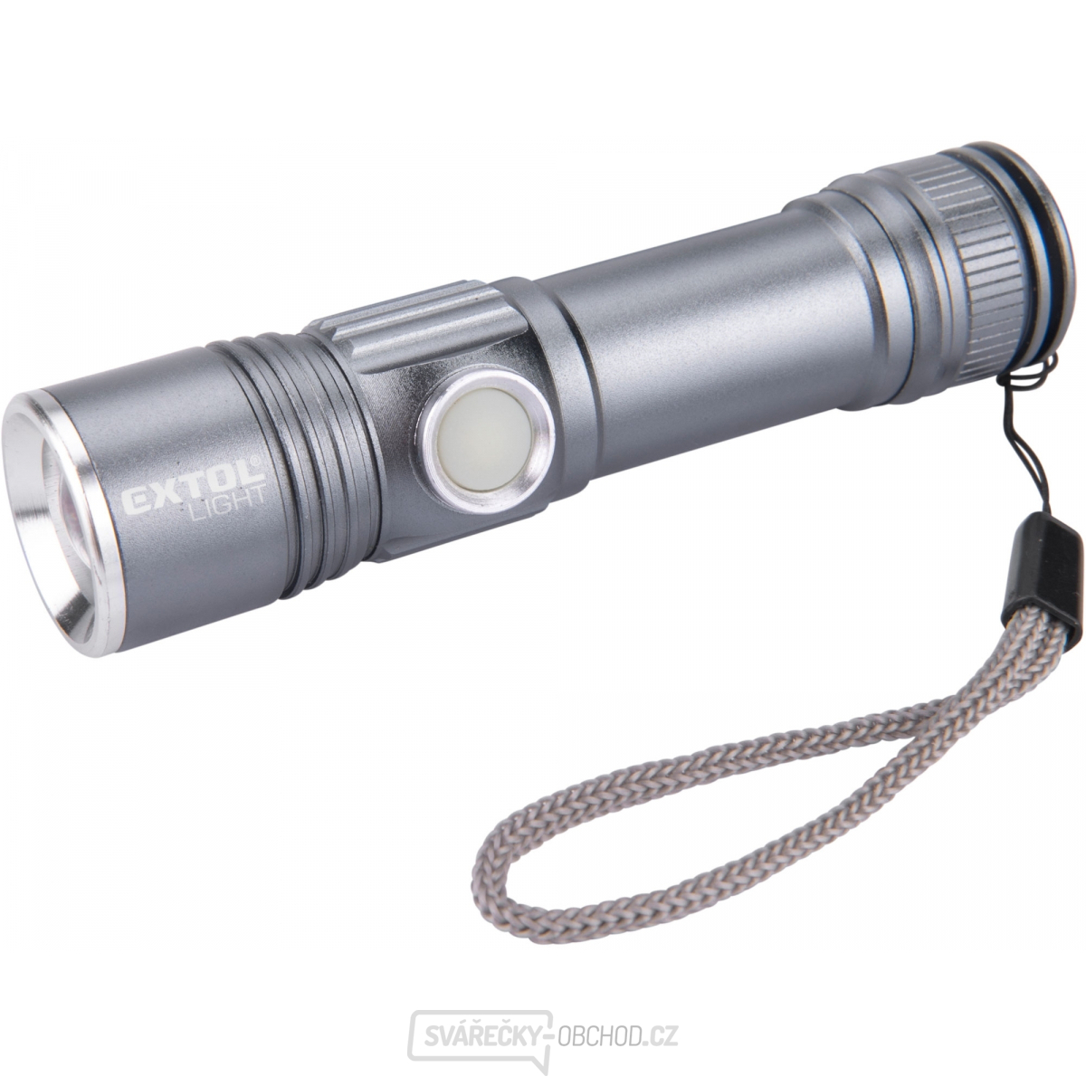 Svítilna 280lm, zoom, USB nabíjení, XPE LED