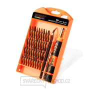 Precizní šroubovák se sadou vyměnitelných bitů a pinzeta JM-8113 Precizní šroubovák se sadou vyměnitelných bitů a pinzeta JM-8113 gallery main image